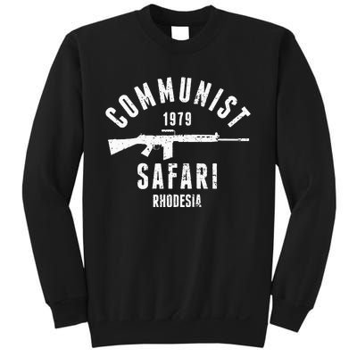 Communist Safari 1979 Rhodesia Light Infantry Sweatshirt