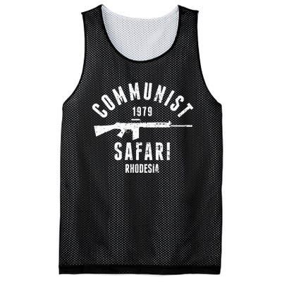 Communist Safari 1979 Rhodesia Light Infantry Mesh Reversible Basketball Jersey Tank