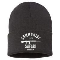 Communist Safari 1979 Rhodesia Light Infantry Sustainable Knit Beanie