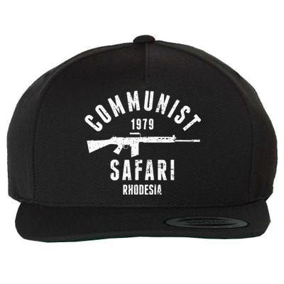 Communist Safari 1979 Rhodesia Light Infantry Wool Snapback Cap