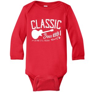 Classic Since 1984 And Still Rockin 40th Birthday Baby Long Sleeve Bodysuit