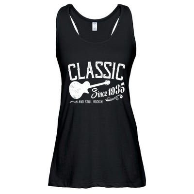 Classic Since 1935 And Still Rockin 90th Birthday Ladies Essential Flowy Tank
