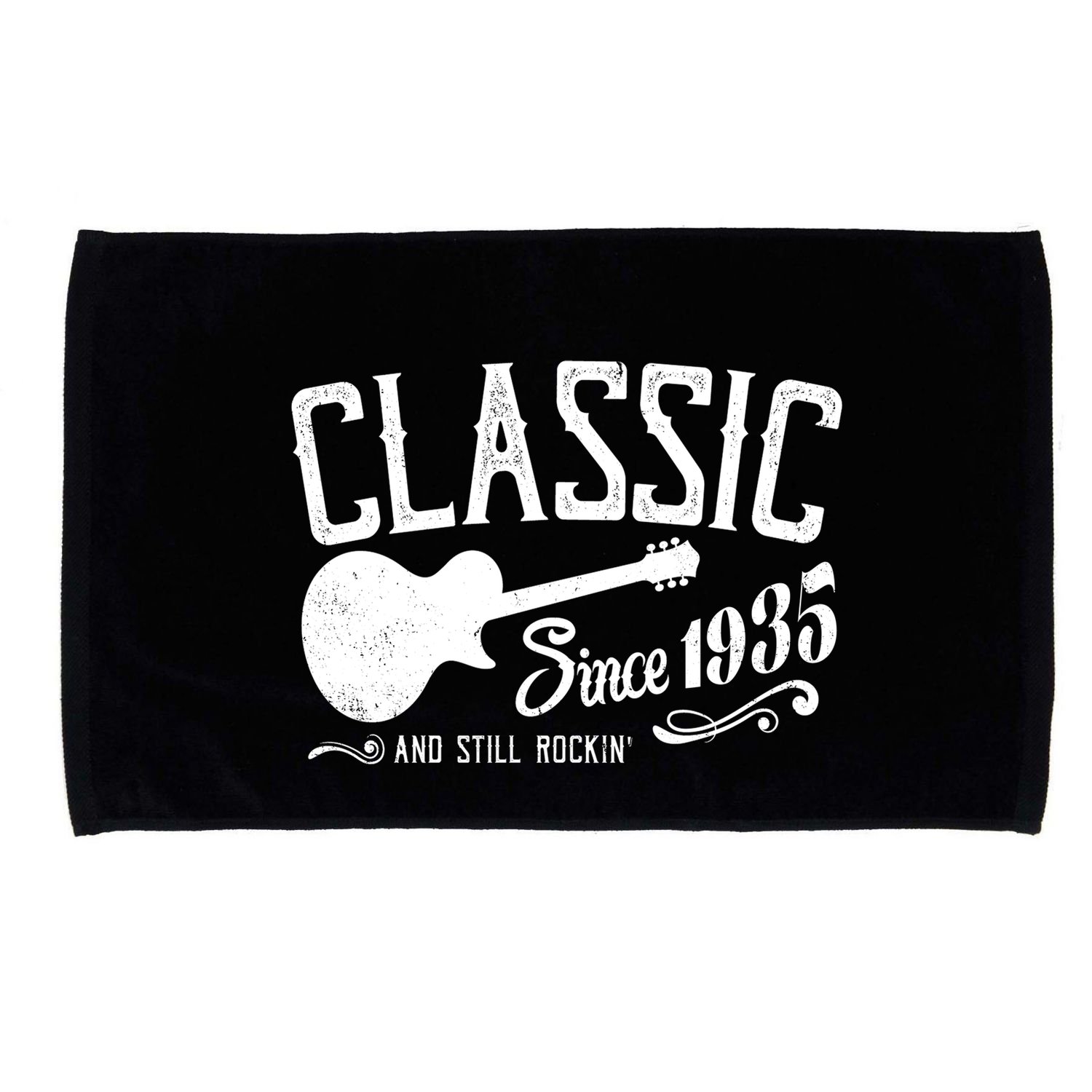 Classic Since 1935 And Still Rockin 90th Birthday Microfiber Hand Towel