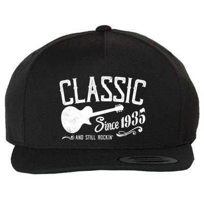 Classic Since 1935 And Still Rockin 90th Birthday Wool Snapback Cap