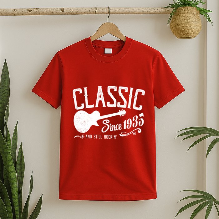 Classic Since 1935 And Still Rockin 90th Birthday T-Shirt