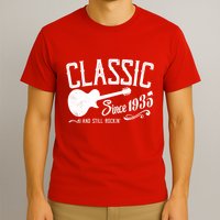 Classic Since 1935 And Still Rockin 90th Birthday T-Shirt