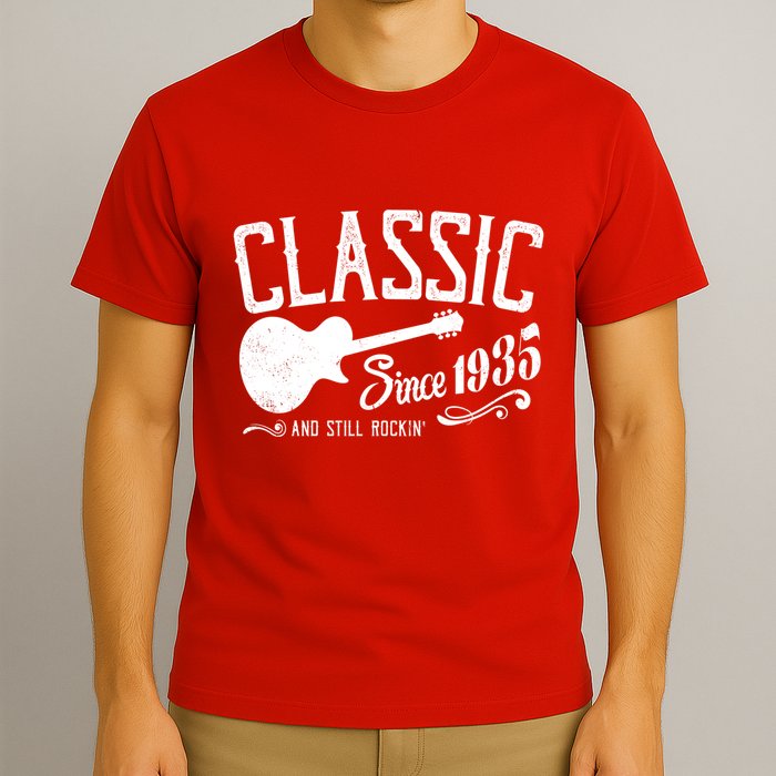 Classic Since 1935 And Still Rockin 90th Birthday T-Shirt