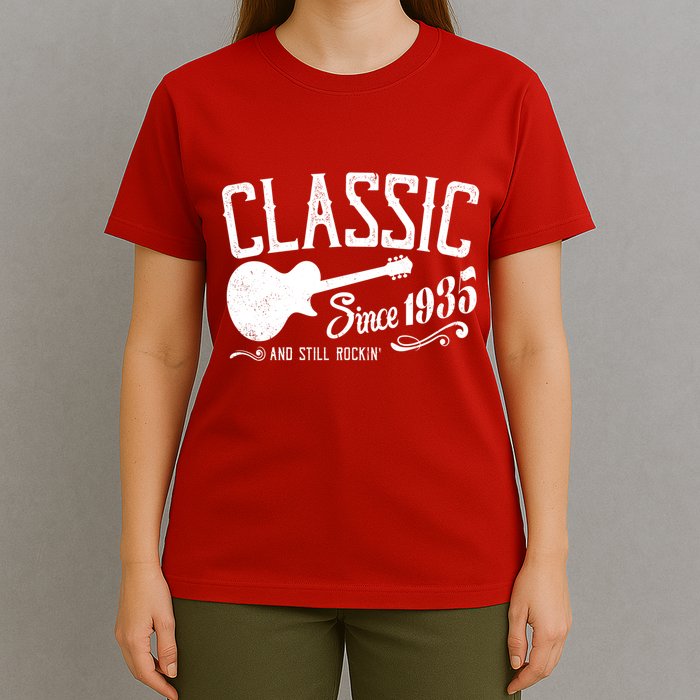 Classic Since 1935 And Still Rockin 90th Birthday T-Shirt
