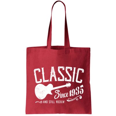 Classic Since 1935 And Still Rockin 90th Birthday Bag