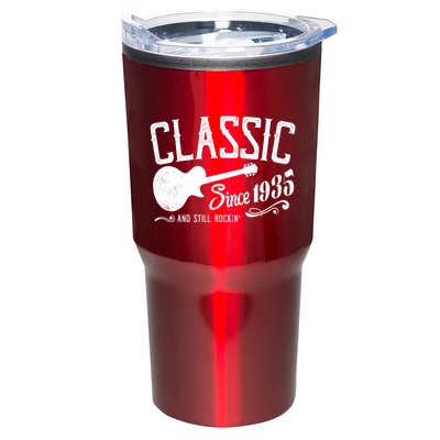 Classic Since 1935 And Still Rockin 90th Birthday Tumbler