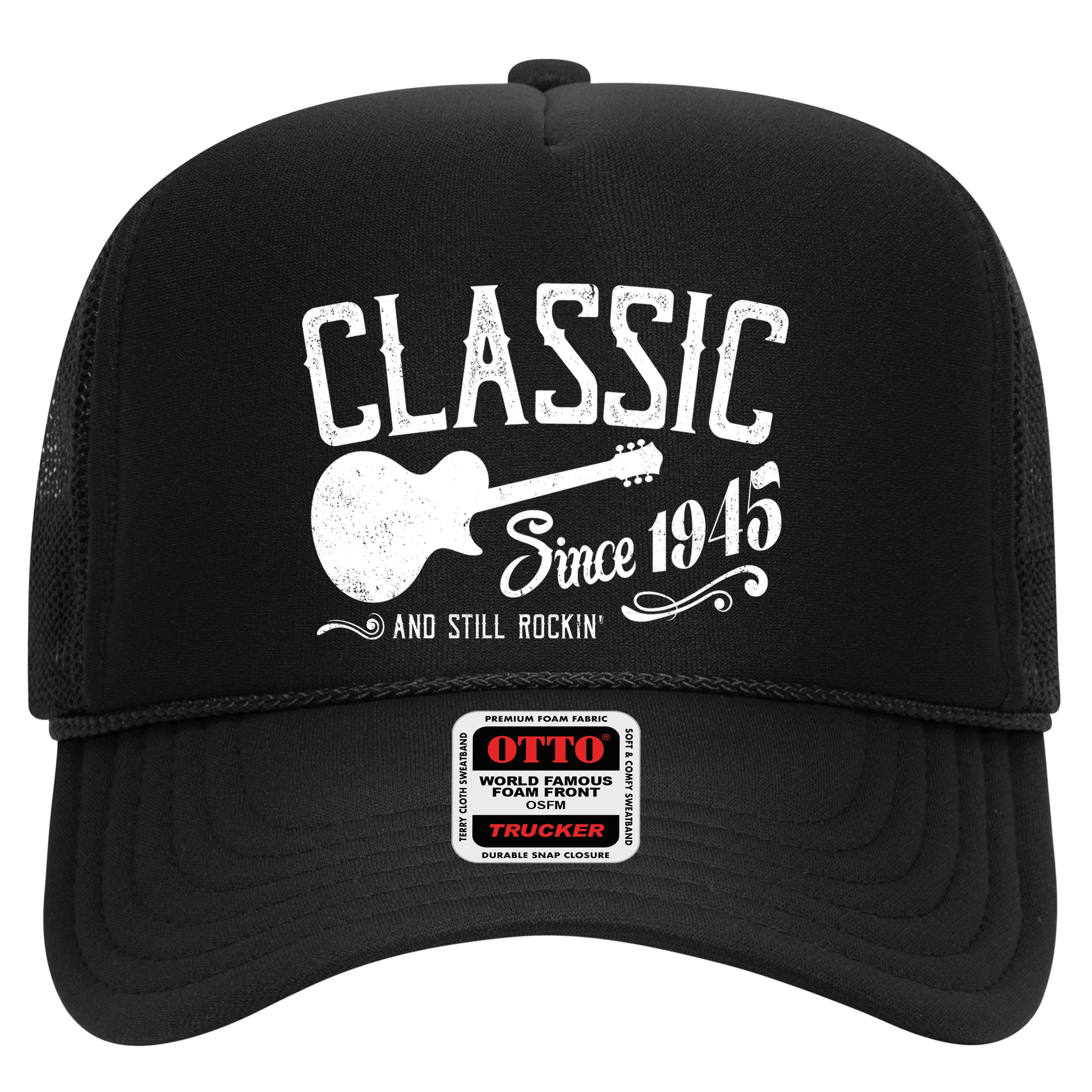 Classic Since 1945 And Still Rockin 80th Birthday Hat