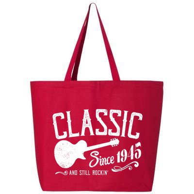 Classic Since 1945 And Still Rockin 80th Birthday 25L Jumbo Tote