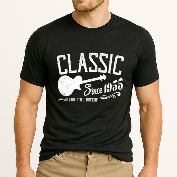 Classic Since 1955 And Still Rockin 70th Birthday Cooling Performance Crew T-Shirt