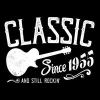 Classic Since 1955 And Still Rockin 70th Birthday Cooling Performance Crew T-Shirt