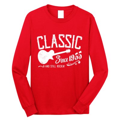 Classic Since 1955 And Still Rockin 70th Birthday Long Sleeve Shirt