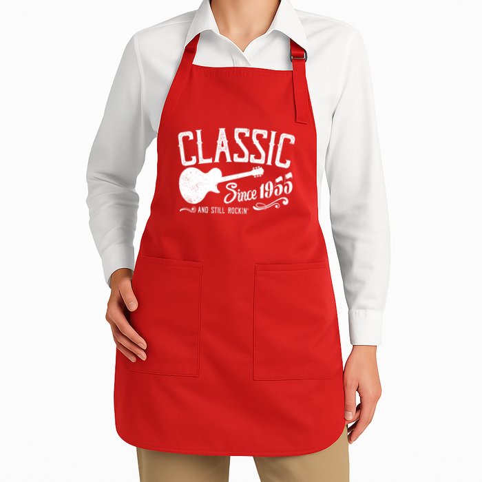 Classic Since 1955 And Still Rockin 70th Birthday Apron