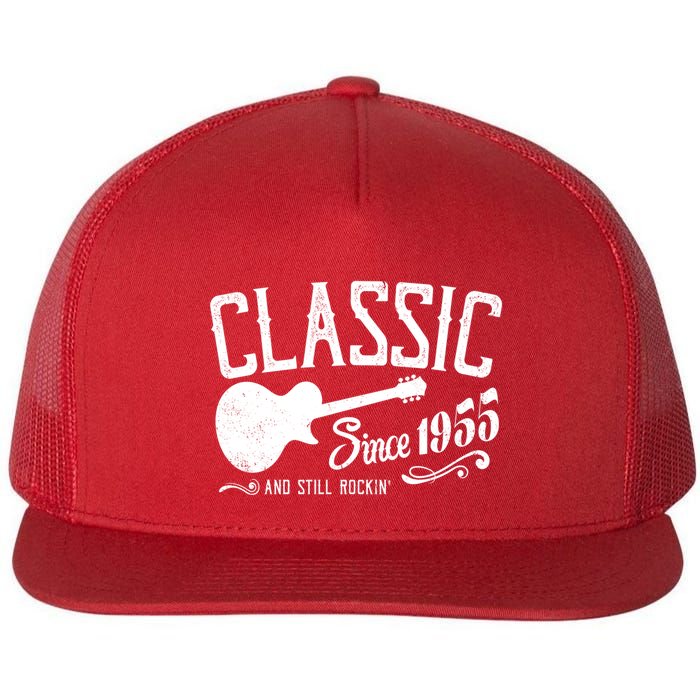 Classic Since 1955 And Still Rockin 70th Birthday Flatbill Hat
