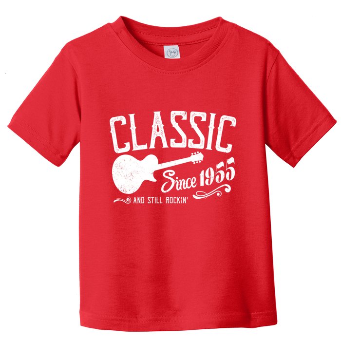 Classic Since 1955 And Still Rockin 70th Birthday Toddler T-Shirt