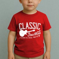 Classic Since 1955 And Still Rockin 70th Birthday Toddler T-Shirt