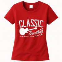 Classic Since 1955 And Still Rockin 70th Birthday Womens T-Shirt