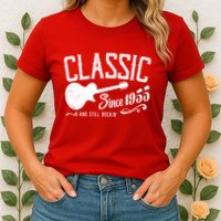 Classic Since 1955 And Still Rockin 70th Birthday Womens T-Shirt