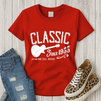 Classic Since 1955 And Still Rockin 70th Birthday Womens T-Shirt