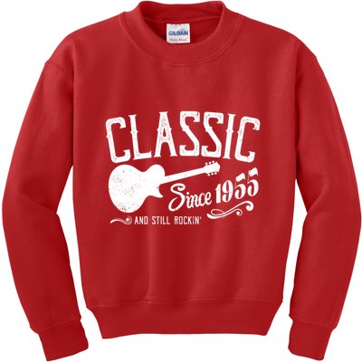 Classic Since 1955 And Still Rockin 70th Birthday Kids Sweatshirt