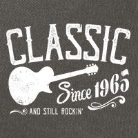 Classic Since 1965 And Still Rockin 60th Birthday Cotton Canvas Backpack