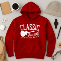 Classic Since 1965 And Still Rockin 60th Birthday Hoodie
