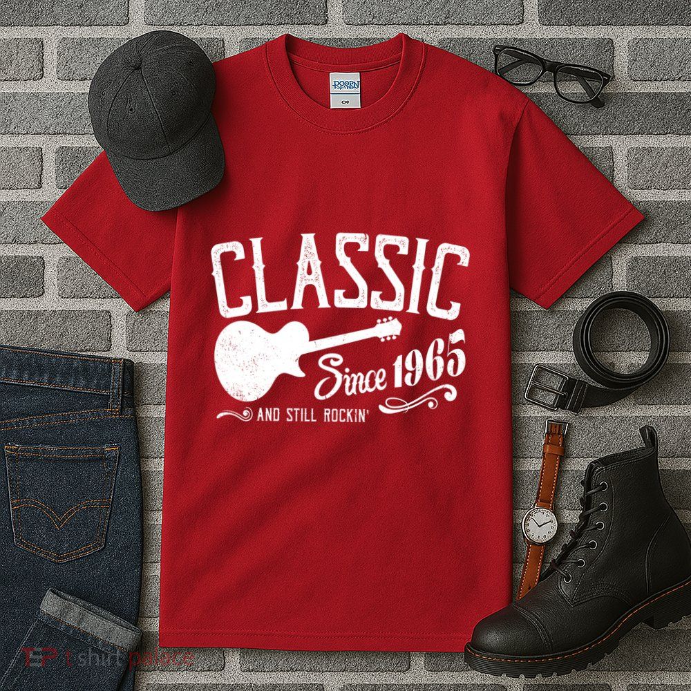 Classic Since 1965 And Still Rockin 60th Birthday Tall T-Shirt
