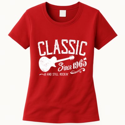 Classic Since 1965 And Still Rockin 60th Birthday Womens T-Shirt