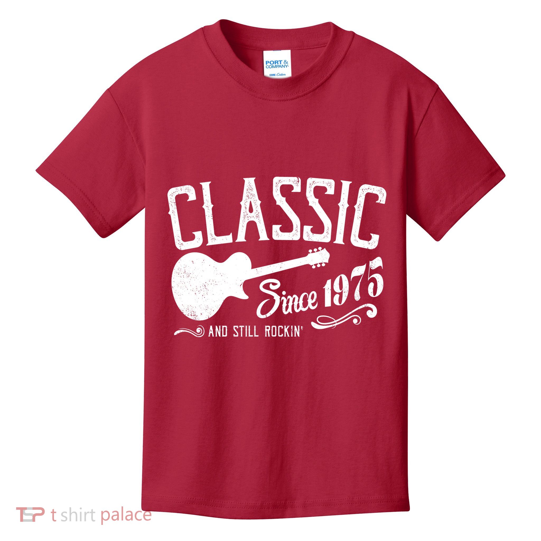Classic Since 1975 And Still Rockin 50th Birthday Kids T-Shirt