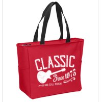 Classic Since 1975 And Still Rockin 50th Birthday Zip Tote Bag