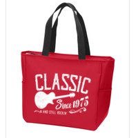 Classic Since 1975 And Still Rockin 50th Birthday Zip Tote Bag