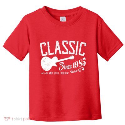Classic Since 1985 And Still Rockin 40th Birthday Toddler T-Shirt