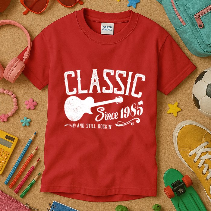 Classic Since 1985 And Still Rockin 40th Birthday Kids T-Shirt