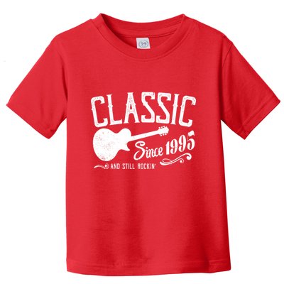 Classic Since 1995 And Still Rockin 30th Birthday Toddler T-Shirt