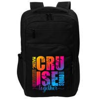 Cruise Squad 2025 Summer Vacation Matching Family Cruise Impact Tech Backpack