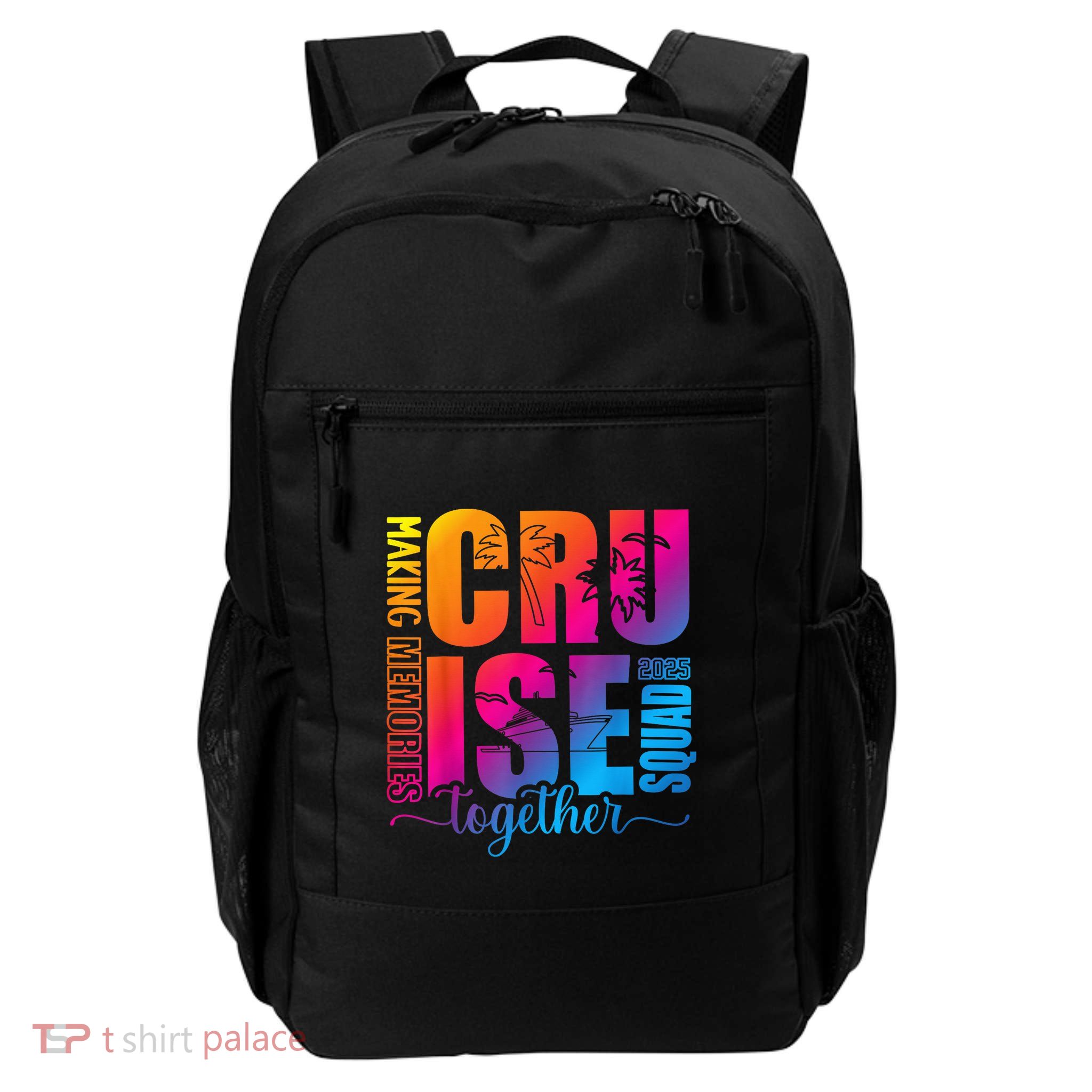 Cruise Squad 2025 Summer Vacation Matching Family Cruise Backpack