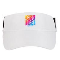 Cruise Squad 2025 Summer Vacation Matching Family Cruise Adult Drive Performance Visor