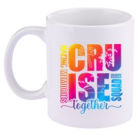 Cruise Squad 2025 Summer Vacation Matching Family Cruise 11oz C Handle Ceramic Mug