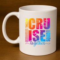 Cruise Squad 2025 Summer Vacation Matching Family Cruise 11oz C Handle Ceramic Mug