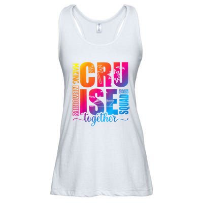 Cruise Squad 2025 Summer Vacation Matching Family Cruise Ladies Essential Flowy Tank