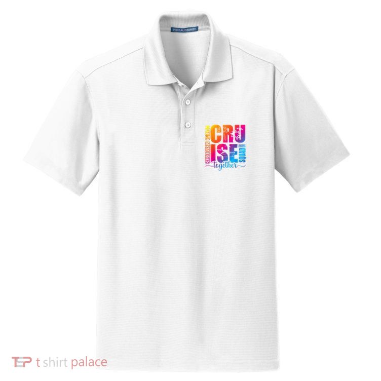 Cruise Squad 2025 Summer Vacation Matching Family Cruise Dry Zone Grid Polo