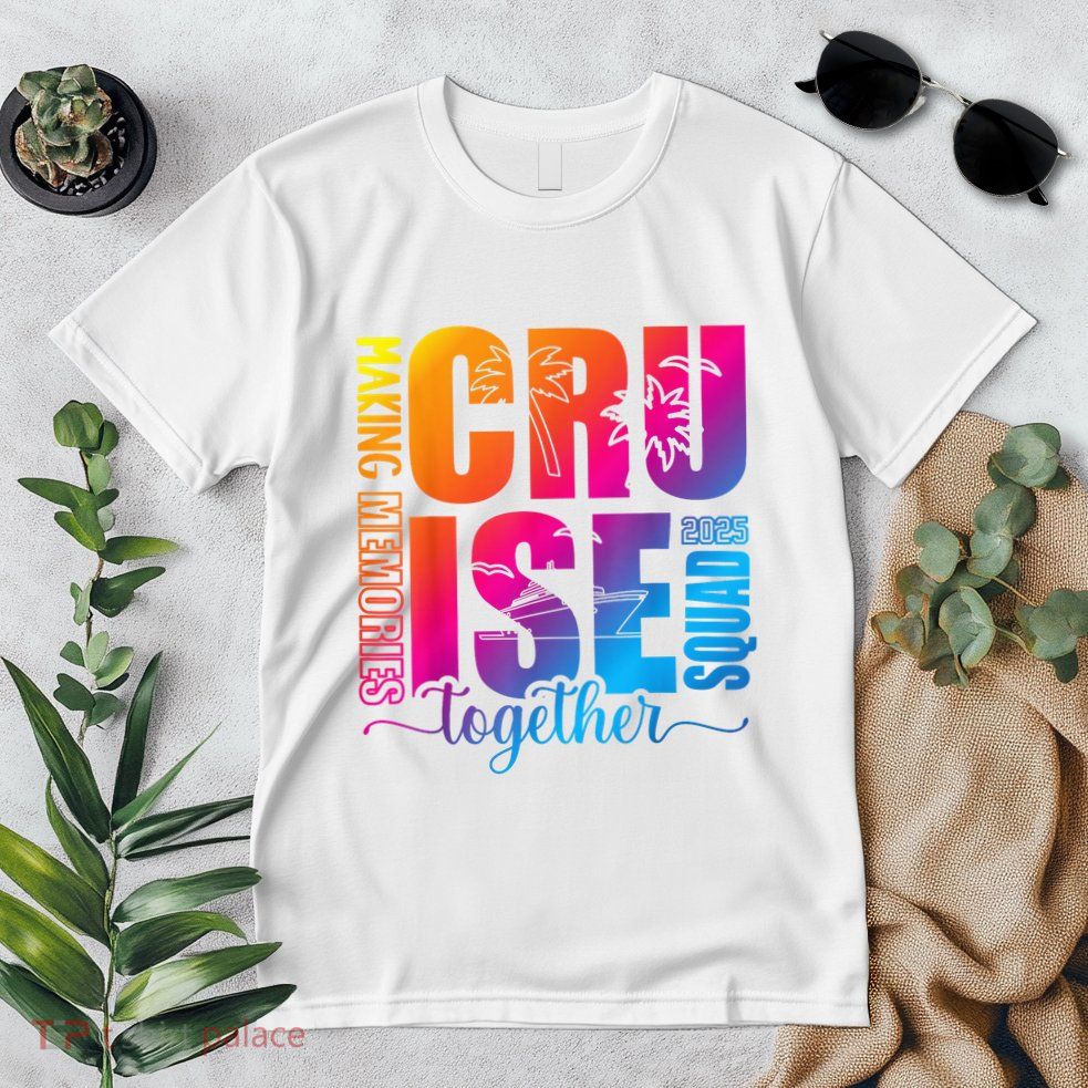 Cruise Squad 2025 Summer Vacation Matching Family Cruise Premium T-Shirt