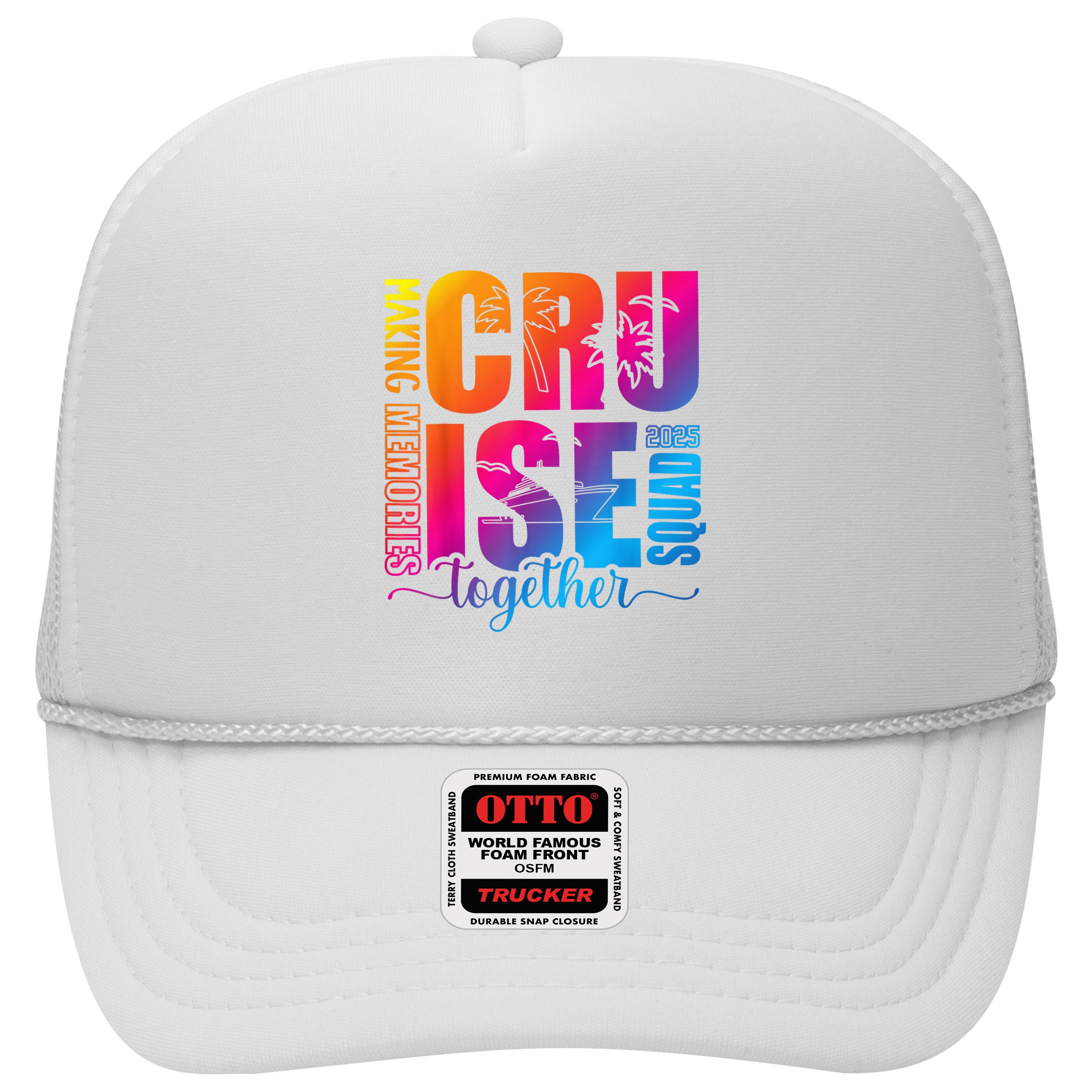 Cruise Squad 2025 Summer Vacation Matching Family Cruise Hat