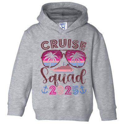 Cruise Squad 2025 Family Friends Vacation Matching Group Toddler Hoodie