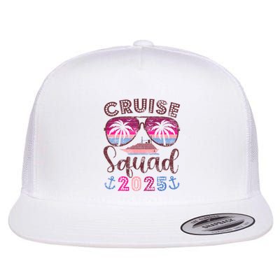 Cruise Squad 2025 Family Friends Vacation Matching Group Flatbill Hat