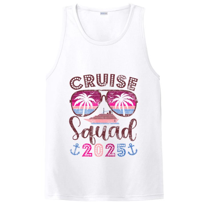 Cruise Squad 2025 Family Friends Vacation Matching Group PosiCharge Competitor Tank