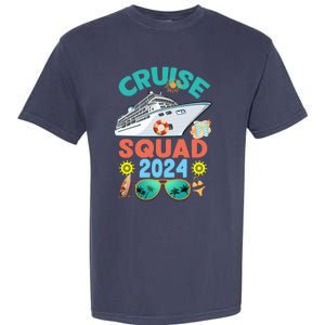 Cruise Squad 2024 Summer Vacation Group Matching Garment-Dyed Heavyweight T-Shirt